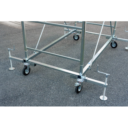 Rusztowanie stalowe jezdne Gierre Gigante wys.rob. 4,55m TM202 - 11909