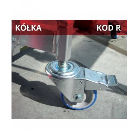 Kółka do drabiny magazynowej CM60