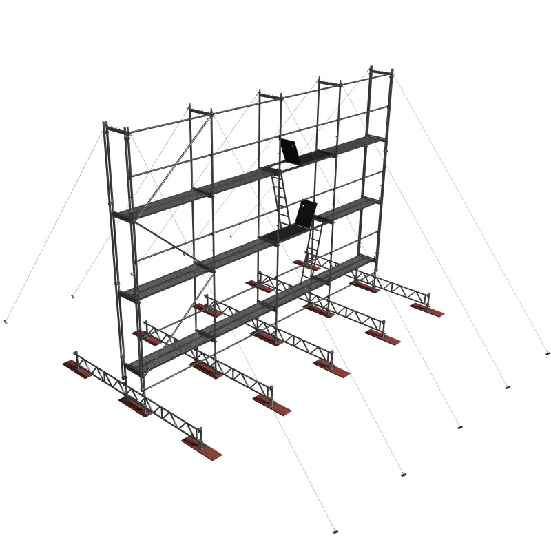 Konstrukcje pod banery reklamowe Plettac